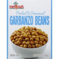 Melissa's Garbanzo Beans, Peeled & Steamed, 8 Ounce