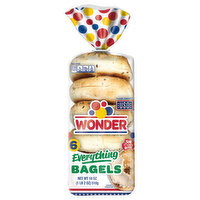 Wonder Everything Bagels - 6 Each