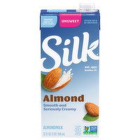 Silk Almondmilk, Unsweet - 32 Fluid ounce