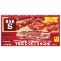 Bar S Bacon, Thick Cut - 12 Ounce