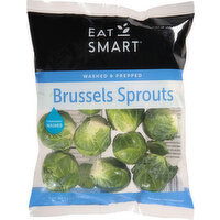 Eat Smart Brussels Sprouts, Washed & Prepped - 12 Ounce
