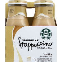 Starbucks Coffee Drink, Chilled, Vanilla, 4 Each