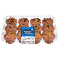 First Street Muffins, Assorted, Large, 42 Ounce