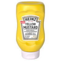 Heinz Natural Yellow Mustard, 14 Ounce