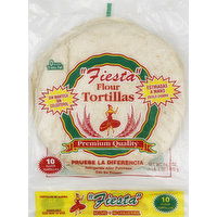 Fiesta Tortillas, Flour - 10 Each