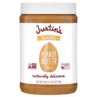 Justin's Classic Peanut Butter Jar, 28 Ounce