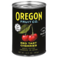 Oregon Fruit Co. No Sugar Added Red Tart Cherries - 14.5 Ounce