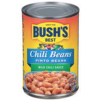 Bush's Best Pinto Beans, Mild Chili Sauce, Chili Beans - 16 Ounce