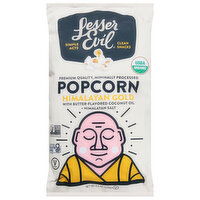 LesserEvil Popcorn, Organic, Himalayan Gold, 4.6 Ounce