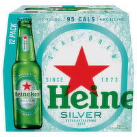 Heineken Beer, Premium Malt Lager, Silver, 12 Pack - 144 Ounce