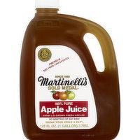 Martinelli's 100% Juice, Pure Apple, 128 Ounce