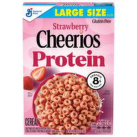 Cheerios Strawberry Cereal Large Size - 11.2 Ounce