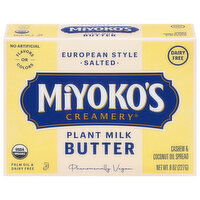 Miyoko's Creamery Plant Milk European Style Salted Butter - 8 Ounce