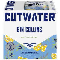 Cutwater Gin Collins - 4 Each