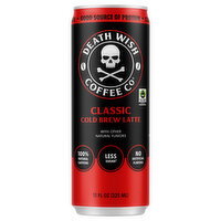Death Wish Coffee Co Classic Cold Brew Latte - 11 Fluid ounce