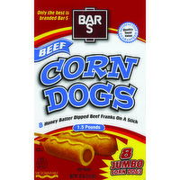 Bar-S Beef Corn Dogs 8 ct - 8 Each