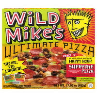 Wild Mike's Ultimate Rebel Happy Hour 9 Inch Pizza - 17.03 Ounce