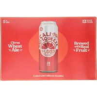 Cali Squeeze Blood Orange American Wheat Beer - 24 Ounce