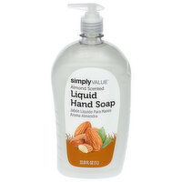 Simply Value Liquid Hand Soap, Almond Scented - 33.81 Ounce