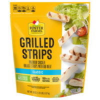 Foster Farms Grilled Strips, Classic - 20 Ounce