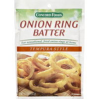 Concord Foods Batter Mix, Onion Ring, Tempura Style, 5.2 Ounce