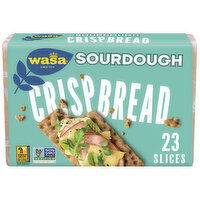 Wasa Sourdough Crispbread - Crackers, Non-GMO Ingredients & Fat Free, 8.8 Ounce