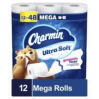 Charmin Ultra Soft Toilet Paper, 344 Square foot