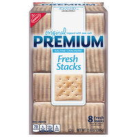 Premium Saltine Crackers, Original, Fresh Stacks