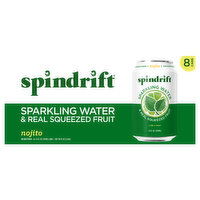 Spindrift Sparkling Water, Nojito, Unsweetened, 8 Each