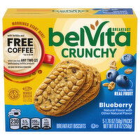 belVita Breakfast Biscuits, Crunchy, Blueberry