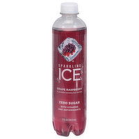 Sparkling Ice Sparkling Water, Zero Sugar, Grape Raspberry Flavored - 17 Fluid ounce