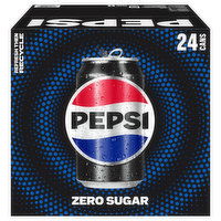 Pepsi Cola, Zero Sugar - 24 Each