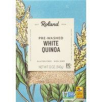 Roland Quinoa, White, Pre-Washed - 12 Ounce