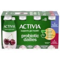 Activia Low Fat Blueberry/Cherry Yogurt Drink - 8 Each