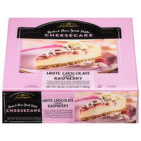 Jon Donaire Cheesecake, White Chocolate Flavored Raspberry - 12 Each