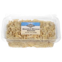 First Street Almonds, Slivered, Blanched, 11 Ounce