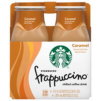 Starbucks Caramel Chilled Coffee Drink - 4 Each