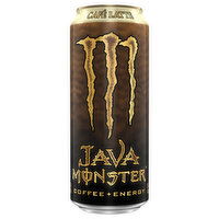 Java Monster Energy Drink, Cafe Latte, Coffee + Energy - 15 Fluid ounce