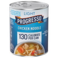 Progresso Soup, Chicken Noodle, Light, 18.5 Ounce