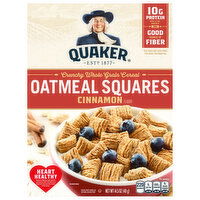 Quaker Oatmeal Squares Cinnamon Flavor Cereal - 14.5 Ounce