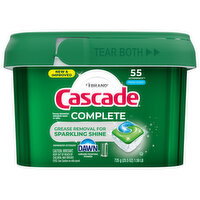 Cascade Complete Action Pacs Fresh Scent - 55 Each