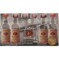 Tito's Vodka, Handmade, Minis, 12 pk - 600 Millilitre