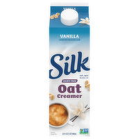 Silk Oat Creamer, Dairy-Free, Vanilla - 32 Fluid ounce