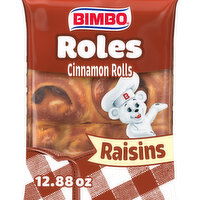 Bimbo Cinnamon Rolls with Raisins, 6 count, 12.88 oz - 6 Each