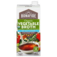 Bonafide Provisions Vegetable Broth, Organic