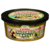 Cacique Salsa, Avocado Tomatillo, Medium, 12 Ounce