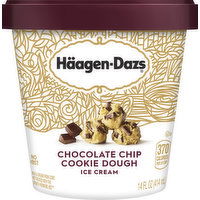 Haagen-Dazs Ice Cream, Chocolate Chip Cookie Dough - 14 Ounce