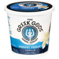 The Greek Gods Nonfat Greek Style Vanilla Yogurt - 24 Ounce