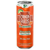 Cantaritos Hard Soda, Mandarin - 25 Fluid ounce