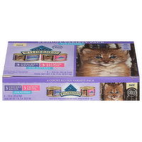 Blue Buffalo Food for Kittens, Natural, Chicken Recipe/Salmon Recipe, Pate, Variety Pack, 6 Each